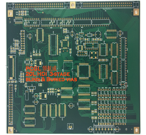20L HDI 3-stage blind Buried vias