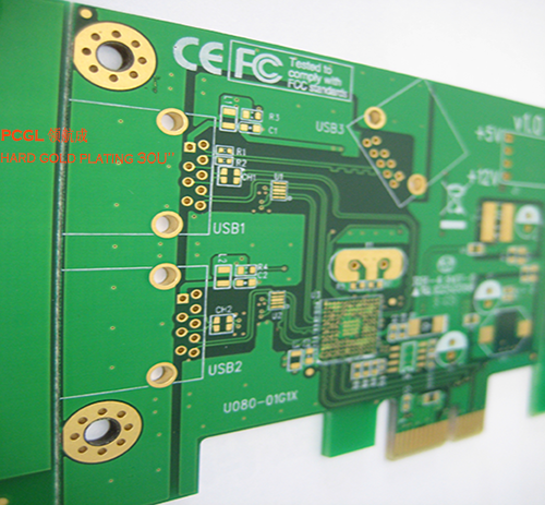 Hard-gold PCB