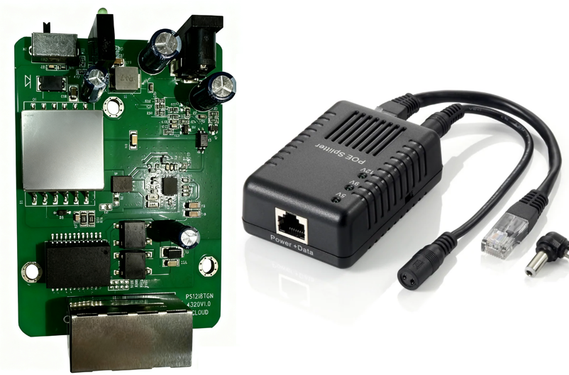 POE Splitter PCBA 5V/9V/12V