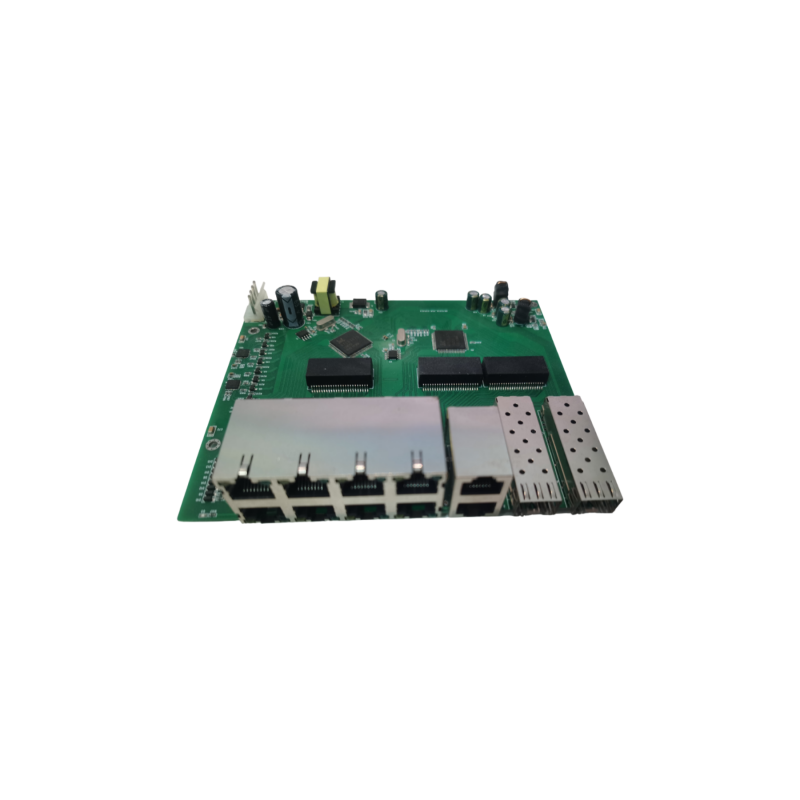 Gigabit POE Switch PCBA -12ports